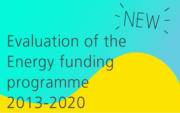 Evaluation of the Energy funding programme 2013-2020